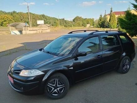 Рено Меган 2008 в Сумах на Automoto.ua Черный Рено Меган, объемом двигателя 1.6 л и пробегом 192 тыс. км за 5550 $, фото 1 на Automoto.ua