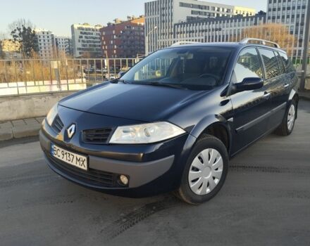 Черный Рено Меган, объемом двигателя 1.6 л и пробегом 263 тыс. км за 4090 $, фото 1 на Automoto.ua