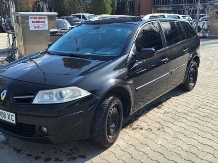 Черный Рено Меган, объемом двигателя 1.46 л и пробегом 264 тыс. км за 4200 $, фото 1 на Automoto.ua