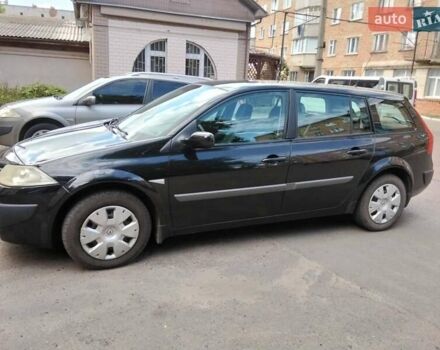 Черный Рено Меган, объемом двигателя 1.6 л и пробегом 260 тыс. км за 4700 $, фото 1 на Automoto.ua