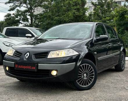 Черный Рено Меган, объемом двигателя 1.39 л и пробегом 150 тыс. км за 4900 $, фото 1 на Automoto.ua
