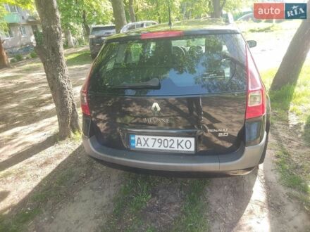 Черный Рено Меган, объемом двигателя 2 л и пробегом 251 тыс. км за 5300 $, фото 1 на Automoto.ua