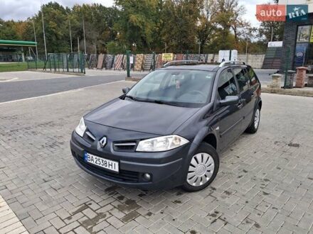 Рено Меган 2008 в Кропивницком (Кировограде) на Automoto.ua Черный Рено Меган, объемом двигателя 1.6 л и пробегом 227 тыс. км за 6200 $, фото 1 на Automoto.ua