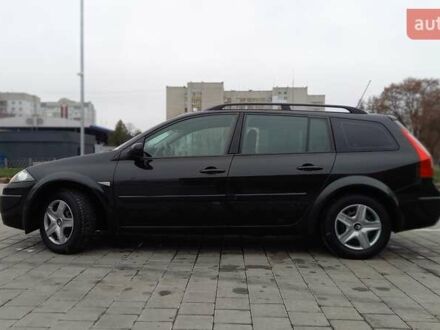 Черный Рено Меган, объемом двигателя 1.6 л и пробегом 206 тыс. км за 5999 $, фото 1 на Automoto.ua