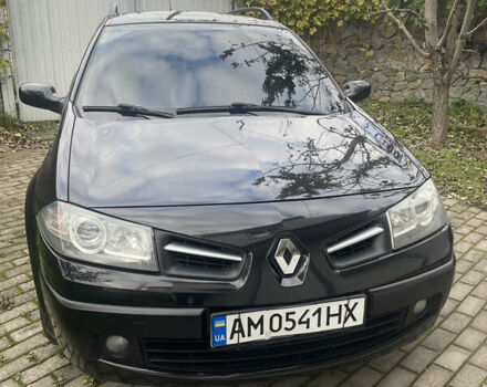 Черный Рено Меган, объемом двигателя 1.6 л и пробегом 196 тыс. км за 5950 $, фото 1 на Automoto.ua