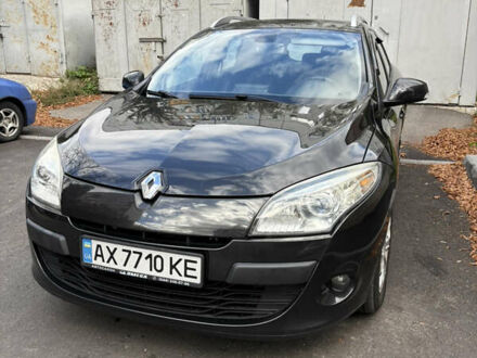 Черный Рено Меган, объемом двигателя 1.6 л и пробегом 240 тыс. км за 6500 $, фото 1 на Automoto.ua