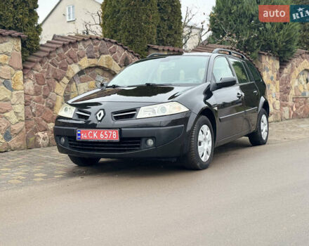 Черный Рено Меган, объемом двигателя 1.6 л и пробегом 190 тыс. км за 5300 $, фото 1 на Automoto.ua