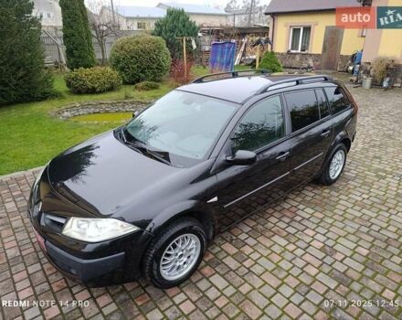 Чорний Рено Меган, об'ємом двигуна 1.6 л та пробігом 220 тис. км за 4600 $, фото 1 на Automoto.ua