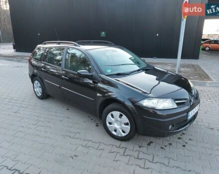 Черный Рено Меган, объемом двигателя 1.6 л и пробегом 203 тыс. км за 5800 $, фото 1 на Automoto.ua