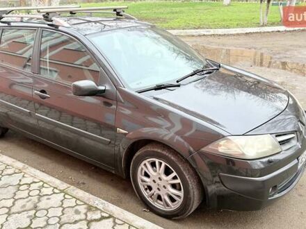 Черный Рено Меган, объемом двигателя 1.6 л и пробегом 242 тыс. км за 4600 $, фото 1 на Automoto.ua