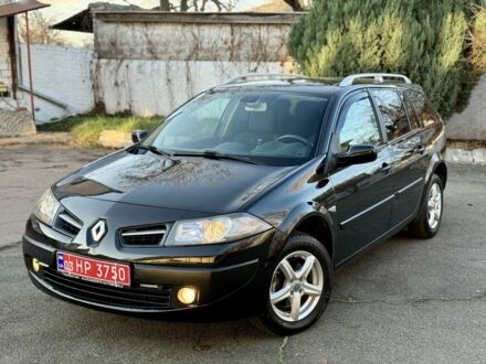 Черный Рено Меган, объемом двигателя 1.6 л и пробегом 200 тыс. км за 6200 $, фото 1 на Automoto.ua