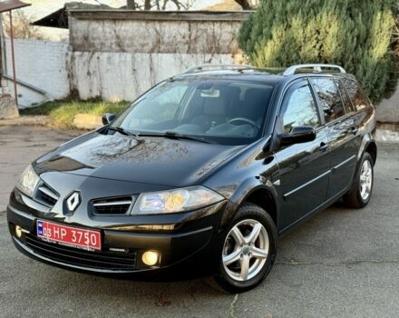 Черный Рено Меган, объемом двигателя 1.6 л и пробегом 200 тыс. км за 6200 $, фото 1 на Automoto.ua