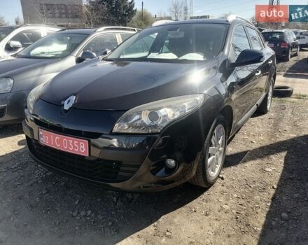 Черный Рено Меган, объемом двигателя 1.6 л и пробегом 248 тыс. км за 7400 $, фото 1 на Automoto.ua