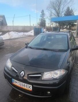Черный Рено Меган, объемом двигателя 1.6 л и пробегом 205 тыс. км за 5100 $, фото 1 на Automoto.ua