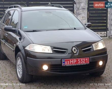 Черный Рено Меган, объемом двигателя 1.6 л и пробегом 219 тыс. км за 4650 $, фото 1 на Automoto.ua