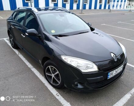Черный Рено Меган, объемом двигателя 1.5 л и пробегом 290 тыс. км за 7900 $, фото 1 на Automoto.ua