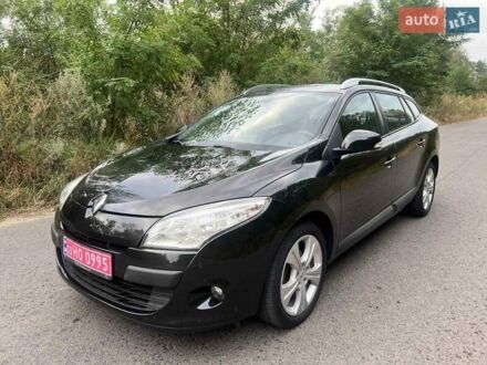 Черный Рено Меган, объемом двигателя 1.6 л и пробегом 160 тыс. км за 7800 $, фото 1 на Automoto.ua