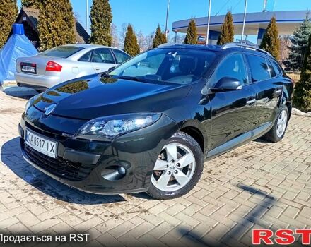 Черный Рено Меган, объемом двигателя 1.5 л и пробегом 264 тыс. км за 6300 $, фото 1 на Automoto.ua
