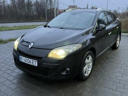 Черный Рено Меган, объемом двигателя 1.5 л и пробегом 380 тыс. км за 7300 $, фото 1 на Automoto.ua