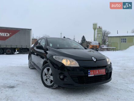 Чорний Рено Меган, об'ємом двигуна 1.5 л та пробігом 217 тис. км за 6999 $, фото 1 на Automoto.ua