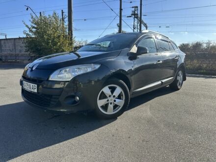 Черный Рено Меган, объемом двигателя 1.5 л и пробегом 243 тыс. км за 7600 $, фото 1 на Automoto.ua