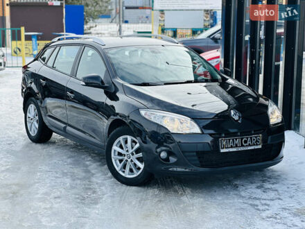 Черный Рено Меган, объемом двигателя 1.6 л и пробегом 230 тыс. км за 7699 $, фото 1 на Automoto.ua