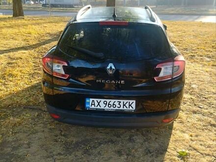 Черный Рено Меган, объемом двигателя 1.6 л и пробегом 225 тыс. км за 7500 $, фото 1 на Automoto.ua
