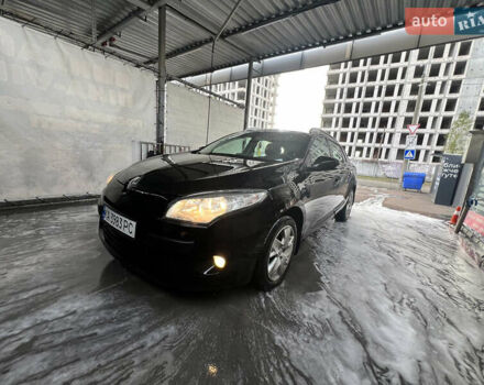 Черный Рено Меган, объемом двигателя 1.6 л и пробегом 219 тыс. км за 6800 $, фото 1 на Automoto.ua