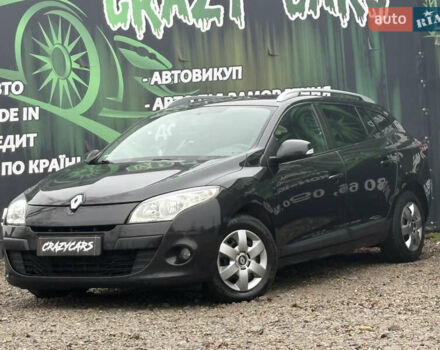 Черный Рено Меган, объемом двигателя 1.6 л и пробегом 285 тыс. км за 7300 $, фото 1 на Automoto.ua