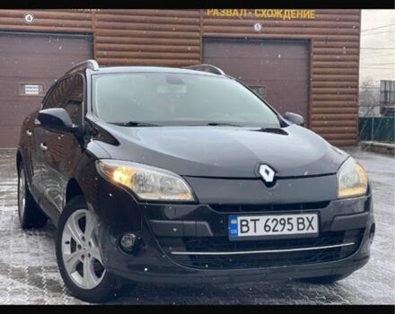 Черный Рено Меган, объемом двигателя 1.9 л и пробегом 224 тыс. км за 6800 $, фото 1 на Automoto.ua