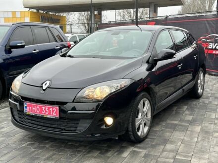 Черный Рено Меган, объемом двигателя 1.5 л и пробегом 213 тыс. км за 9200 $, фото 1 на Automoto.ua