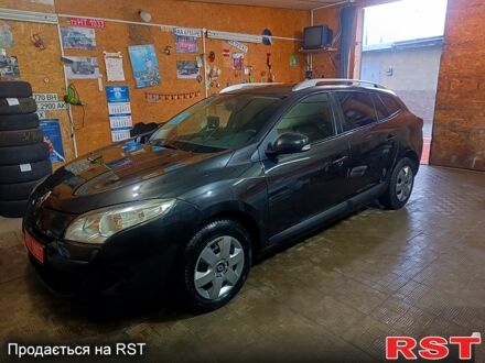 Черный Рено Меган, объемом двигателя 1.6 л и пробегом 199 тыс. км за 6950 $, фото 1 на Automoto.ua