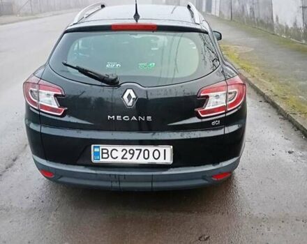 Черный Рено Меган, объемом двигателя 1.5 л и пробегом 254 тыс. км за 6700 $, фото 1 на Automoto.ua