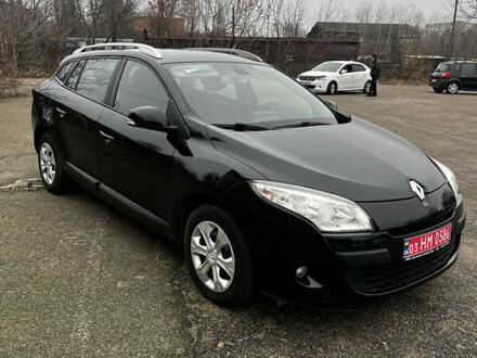 Черный Рено Меган, объемом двигателя 1.6 л и пробегом 219 тыс. км за 7450 $, фото 1 на Automoto.ua