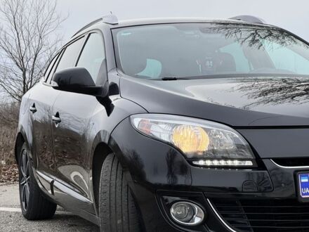 Черный Рено Меган, объемом двигателя 1.6 л и пробегом 240 тыс. км за 8600 $, фото 1 на Automoto.ua