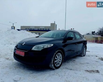 Черный Рено Меган, объемом двигателя 1.6 л и пробегом 166 тыс. км за 7600 $, фото 1 на Automoto.ua