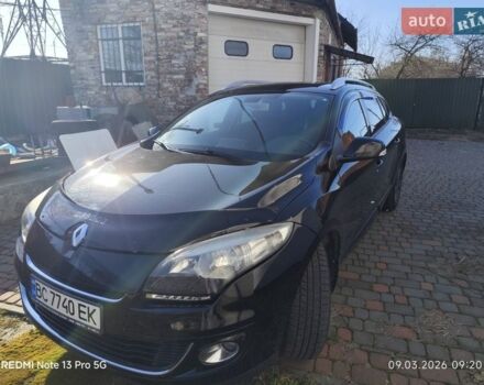 Черный Рено Меган, объемом двигателя 1.5 л и пробегом 290 тыс. км за 8500 $, фото 1 на Automoto.ua