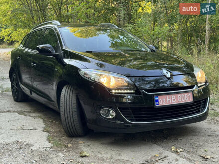 Черный Рено Меган, объемом двигателя 1.6 л и пробегом 244 тыс. км за 8700 $, фото 1 на Automoto.ua