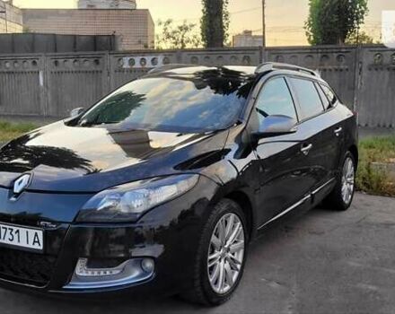 Черный Рено Меган, объемом двигателя 1.46 л и пробегом 243 тыс. км за 8900 $, фото 1 на Automoto.ua