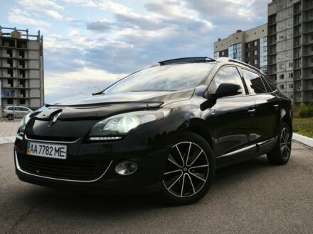 Черный Рено Меган, объемом двигателя 1.5 л и пробегом 237 тыс. км за 7900 $, фото 1 на Automoto.ua