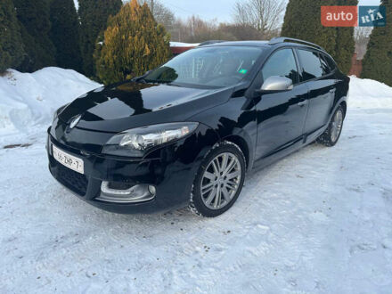 Черный Рено Меган, объемом двигателя 1.5 л и пробегом 202 тыс. км за 8700 $, фото 1 на Automoto.ua