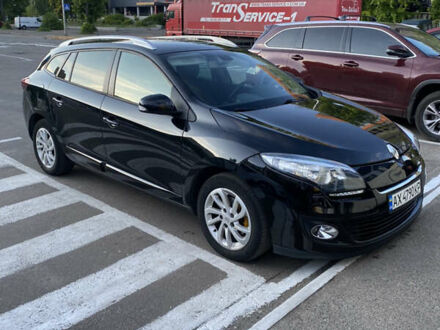 Черный Рено Меган, объемом двигателя 1.46 л и пробегом 211 тыс. км за 8600 $, фото 1 на Automoto.ua