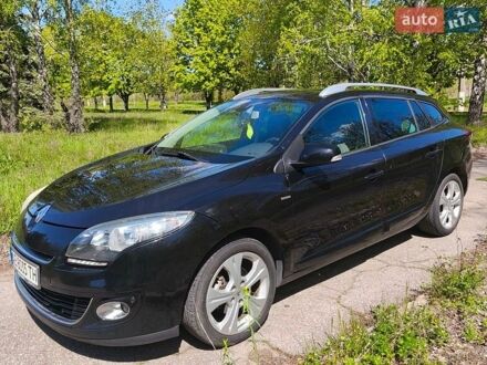 Черный Рено Меган, объемом двигателя 1.5 л и пробегом 206 тыс. км за 9200 $, фото 1 на Automoto.ua