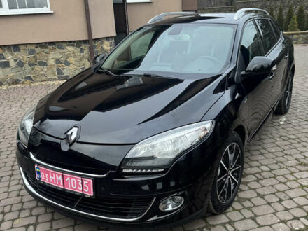 Черный Рено Меган, объемом двигателя 1.5 л и пробегом 217 тыс. км за 8500 $, фото 1 на Automoto.ua
