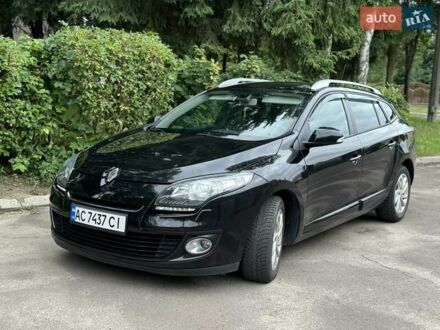 Рено Меган 2012 в Нововолынск на Automoto.ua Черный Рено Меган, объемом двигателя 1.46 л и пробегом 203 тыс. км за 8300 $, фото 1 на Automoto.ua