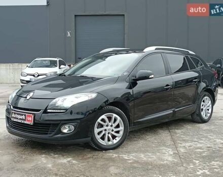 Черный Рено Меган, объемом двигателя 1.5 л и пробегом 248 тыс. км за 9540 $, фото 1 на Automoto.ua