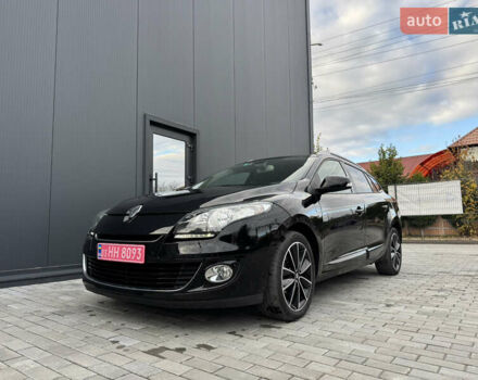 Черный Рено Меган, объемом двигателя 1.6 л и пробегом 210 тыс. км за 9499 $, фото 1 на Automoto.ua