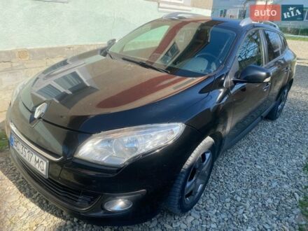 Черный Рено Меган, объемом двигателя 1.46 л и пробегом 238 тыс. км за 6300 $, фото 1 на Automoto.ua