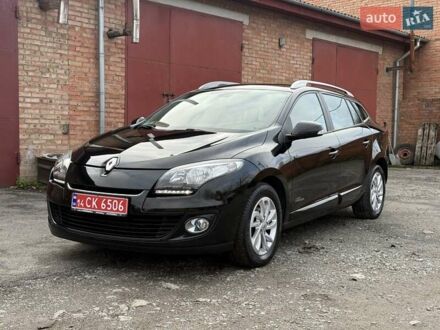 Черный Рено Меган, объемом двигателя 1.5 л и пробегом 257 тыс. км за 9350 $, фото 1 на Automoto.ua