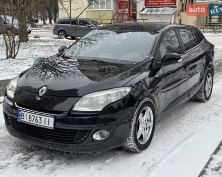 Черный Рено Меган, объемом двигателя 1.46 л и пробегом 257 тыс. км за 8100 $, фото 1 на Automoto.ua
